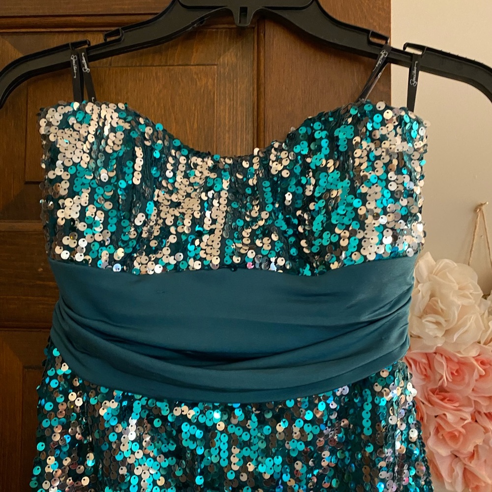 Sequin homecoming dress